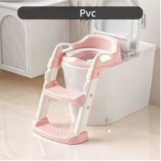 Дитяче сидіння на унітаз зі сходами та ручками Bimbo 6856-24 розмір 31х34х11 см, м’яке сидіння, в коробці Дитяче сидіння на унітаз зі сходами та ручками Bimbo 6856-24 розмір 31х34х11 см, м’яке сидіння, в коробці