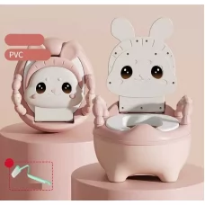  Горщик дитячий Bimbo 2140-62 розмір: 31х21,5х36 см, колір Рожевий, м`яке сидіння, в коробці