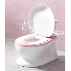 Горщик дитячий Bimbo 9211-36 розмір: 30х26,5х41,5 см, колір Рожевий, озвучування, м`яке сидіння, в коробці Горщик дитячий Bimbo 9211-36 розмір: 30х26,5х41,5 см, колір Рожевий, озвучування, м`яке сидіння, в коробці