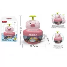Іграшка для ванни BabyToys порося з бризкалкою та помпою