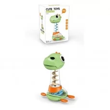 Игрушка для ванни BabyToys Динозаврик с вращающимся винтом