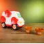 Іграшка для ванни BabyToys автобус з присосками та стаканчиками