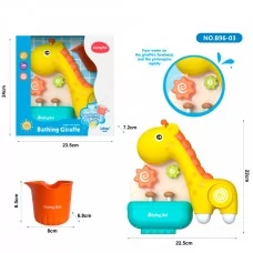 Іграшка для купання BabyToys E96-03 жирафа з водопадом на присосках