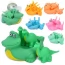 Іграшка для купання динозавр BabyToys набір 4шт з пищавкою