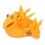 Іграшка для купання динозавр BabyToys набір 4шт з пищавкою