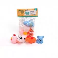 Игрушки для купания BabyToys KT100-A набор животных 4шт брызгалка Игрушки для купания BabyToys KT100-A набор животных 4шт брызгалка