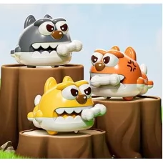 Заводна машинка BabyToys K 081 Собачка різнокольорова