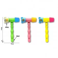 Молоточек-брязкальце для малышей BabyToys 586-5 микс видов