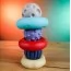 Сенсорный набор игрушек BabyToys 6 элементов разные цвета