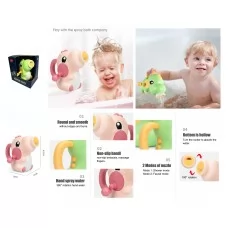 Поливалка для ванни BabyToys 611Y динозавр 2 кольори