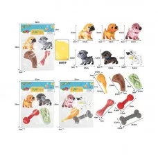 Набор пискавок BabyToys YRB 04-3 резиновые 4 фигурки микс