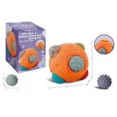 Сенсорная игрушка BabyToys 1109 с 5 мячиками и копилкой Сенсорная игрушка BabyToys 1109 с 5 мячиками и копилкой