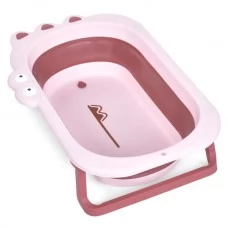 Ванночка ME 1141 CROCO Pink дитяча, силікон, складана, 80*53,9*20,8, рожевий Ванночка ME 1141 CROCO Pink дитяча, силікон, складана, 80*53,9*20,8, рожевий