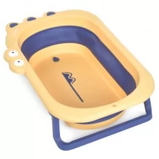 Ванночка ME 1141 CROCO Yellow дитяча, силікон, складана, 80*53,9*20,8, жовто-синій Ванночка ME 1141 CROCO Yellow дитяча, силікон, складана, 80*53,9*20,8, жовто-синій