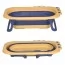 Ванночка ME 1141 CROCO Yellow детская, силикон, складная, 80*53,9*20,8, желто-синий Ванночка ME 1141 CROCO Yellow детская, силикон, складная, 80*53,9*20,8, желто-синий