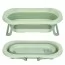 Ванночка ME 1151 PLUS Pale Green детская, с термометром, вкладыш, силикон, складная 78,3*49,3*20,5, зеленая Ванночка ME 1151 PLUS Pale Green детская, с термометром, вкладыш, силикон, складная 78,3*49,3*20,5, зеленая