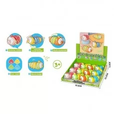 Заводная игрушка BabyToys HC 253 для девочек и мальчиков, пластмасса, 12 штук