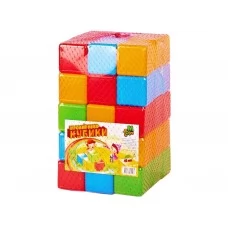 Набір кольорових кубиків 45 шт MToys 09065