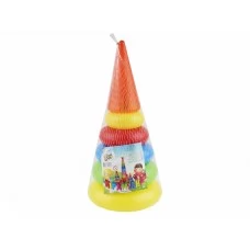 Пирамидка Конус маленький 36 см MToys 11016