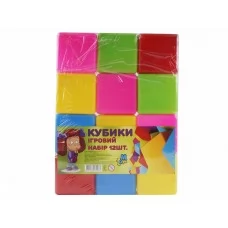 Набір кольорових кубиків 12 шт MToys 14067