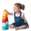 Игрушка-пирамидка 2 в 1 Eco+ "Зообашня" арт. 11570.00