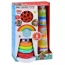 Игра PL12345-PL1100-PL201W-PL2 игровой набор, пирамидка 18см-текстурные кольца (7шт), башня-6 блоков, мяч-погремушка, радуга/радуга- 5деталей, в кор-ке, 26,5-42-10см