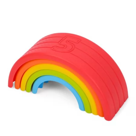 Игра PL12345-PL1100-PL201W-PL2 игровой набор, пирамидка 18см-текстурные кольца (7шт), башня-6 блоков, мяч-погремушка, радуга/радуга- 5деталей, в кор-ке, 26,5-42-10см