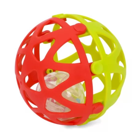 Игра PL12345-PL1100-PL201W-PL2 игровой набор, пирамидка 18см-текстурные кольца (7шт), башня-6 блоков, мяч-погремушка, радуга/радуга- 5деталей, в кор-ке, 26,5-42-10см