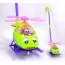 Каталка вертолет BabyToys на палочке для малышей
