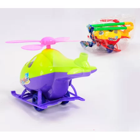 Каталка вертолет BabyToys на палочке для малышей Каталка вертолет BabyToys на палочке для малышей
