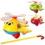 Каталка вертоліт BabyToys 0368 зі звуком і обертовим гвинтом Каталка вертоліт BabyToys 0368 зі звуком і обертовим гвинтом