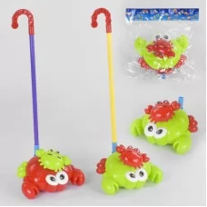Каталка на палочке BabyToys 0503 с дзвоночком