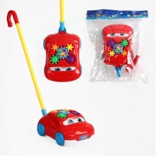 Каталка машина на палочке BabyToys 0526 с дзвоночком