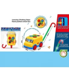 Каталка на палочке BabyToys 0532 пластмассовая разноцветная