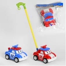 Каталка BabyToys 198-20 Машинка с пищалкой 2 цвета Каталка BabyToys 198-20 Машинка с пищалкой 2 цвета
