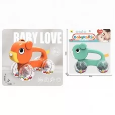 Каталка на палочке BabyToys 2859-1 пластмассовая 2 цвета