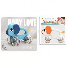 Каталка на палочке BabyToys 2859-3 пластиковая 2 цвета