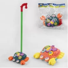 Каталка-крабик BabyToys с звоночком и движущимися лапками