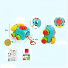 Каталка на палочке BabyToys для малышей пластмассовая