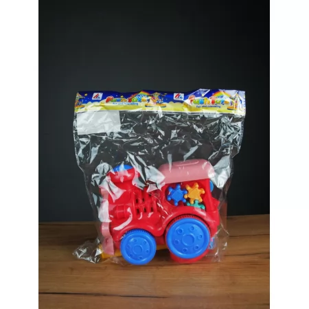 Каталка на палочке BabyToys 8525 пластмассовая разноцветная Каталка на палочке BabyToys 8525 пластмассовая разноцветная