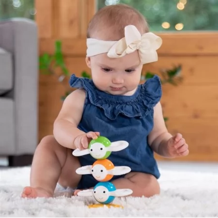 Магнитная пирамидка Fat Brain Toys Dizzy Bees Веселые пчелки F294ML