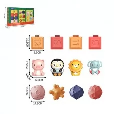 Набор текстурных игрушек BabyToys 6007 для малышей, 18 шт Набор текстурных игрушек BabyToys 6007 для малышей, 18 шт