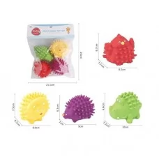 Набор текстурных игрушек BabyToys 638-1 животные 4шт Набор текстурных игрушек BabyToys 638-1 животные 4шт