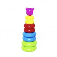 Пирамидка M Toys 06012 с 8 кольцами для малышей