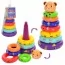 Пирамидка BabyToys 218D-1Q мишка 7 колец пластик