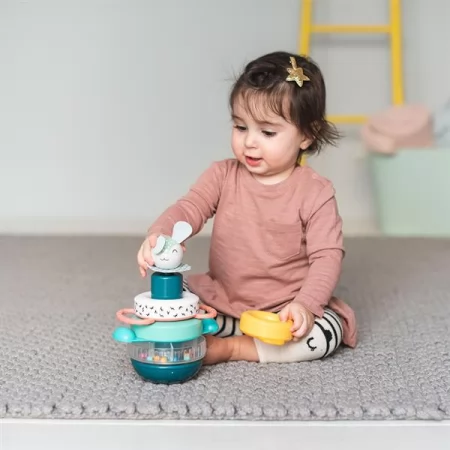 Пірамідка Taf Toys Полярне сяйво Кролик