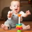Пирамидка-спиннер Fat Brain Toys MiniSpinny тактильная FA134-1