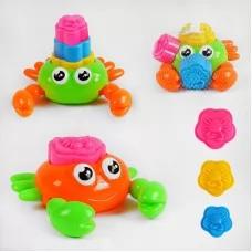 Пирамидка детская BabyToys PZ 1128-1 Краб 2 цвета