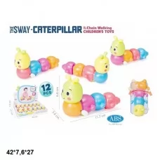 Заводна іграшка гуска BabyToys 815 пластикова 12 шт