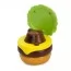 Заводная игрушка капибара в бургере BabyToys D007-1A, ездит, 6,5см Заводная игрушка капибара в бургере BabyToys D007-1A, ездит, 6,5см